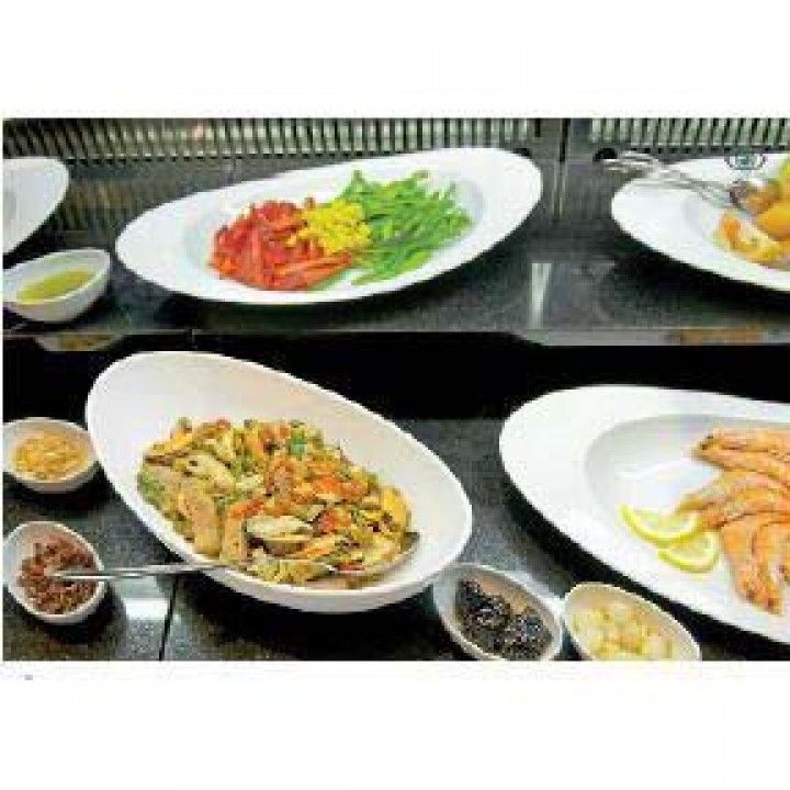 Saladeira 33x18cm Saturno Branco Saladeira 33x18cm Saturno Branco