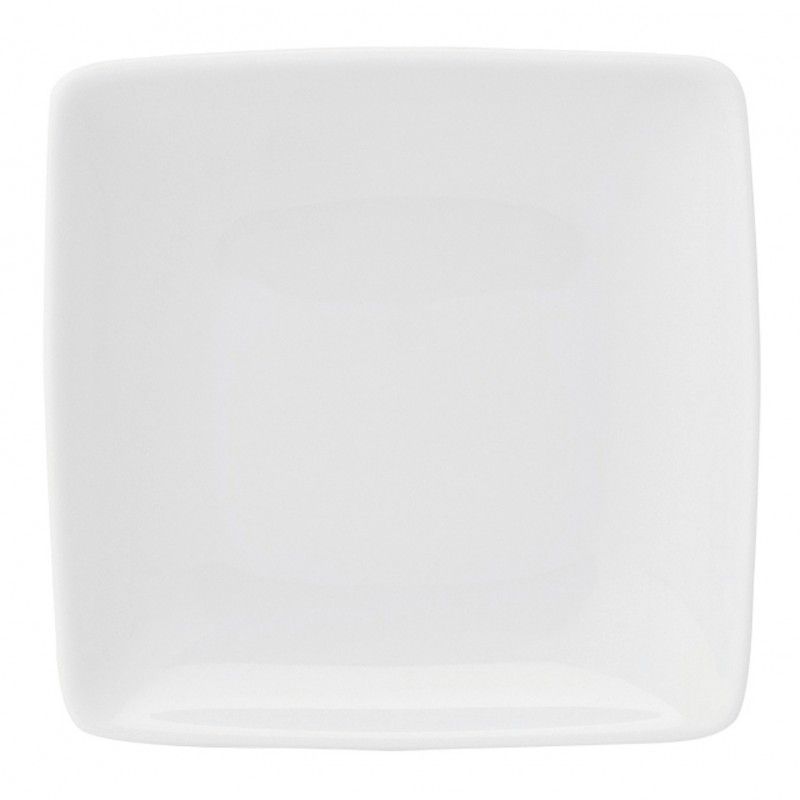 Prato Raso quadrado 26,5CM Carre Wt Prato Raso quadrado 26,5CM Carre Wt