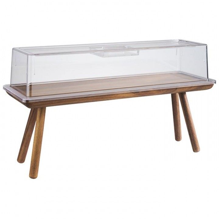 Expositor Buffet 2/4 Mad H20cm Acacia 15623