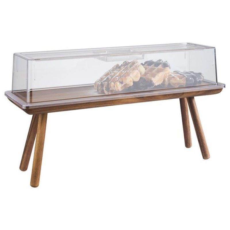 Expositor Buffet 2/4 Mad H20cm Acacia 15623