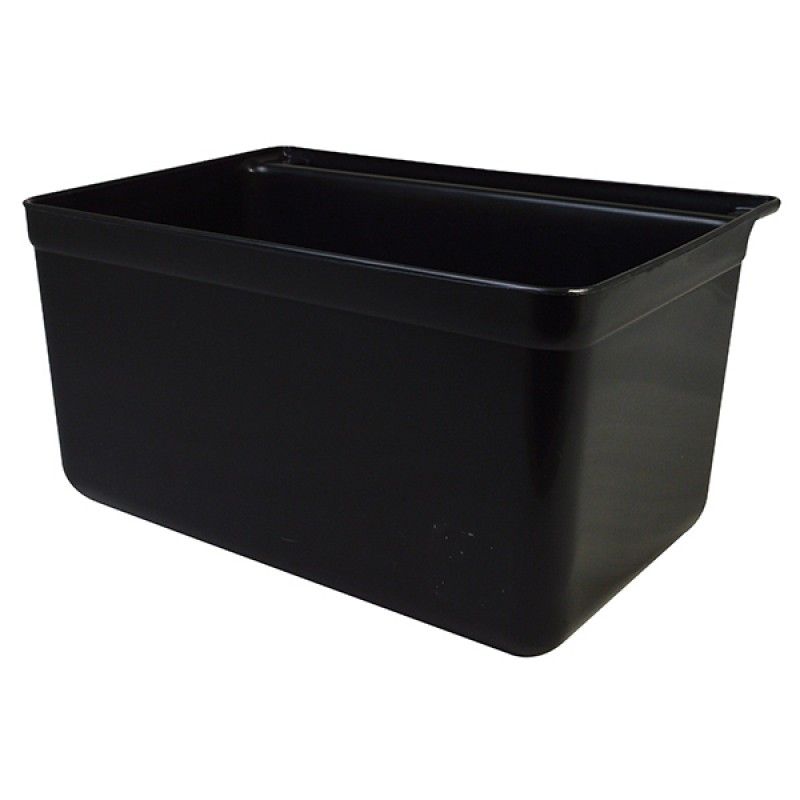 Cesto Plastico Preto Grand 33x22.5x56cm Para Carro