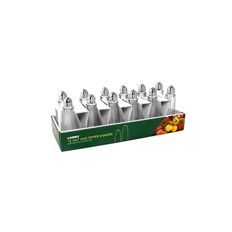 Saleiro/Pimenteiro TORRE EM VIDRO