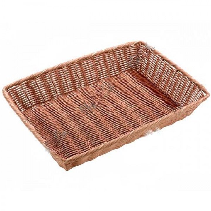 Cesto rectangular castanho 28x40 c03018v