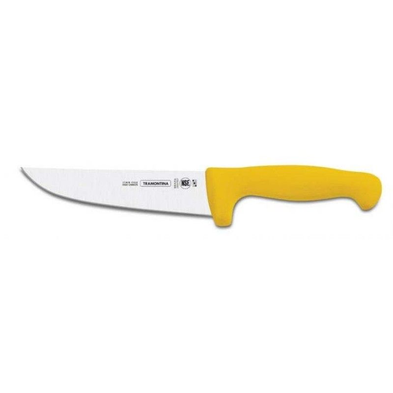 Faca cozinha 20cm amarela 24607/058