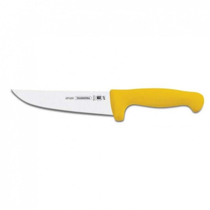 Faca cozinha 20cm amarela 24607/058