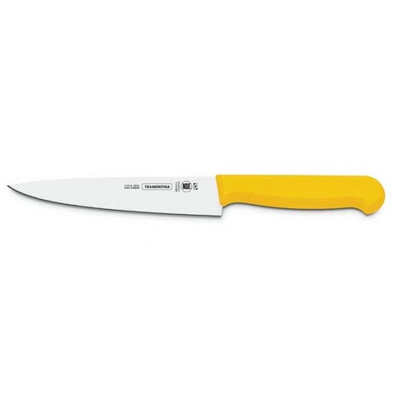 Faca CHEF Inox AMARELA 24620/050