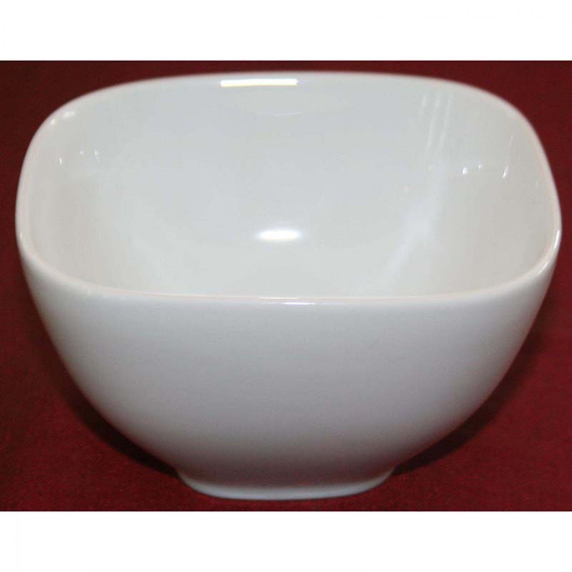 Taça Arroz Quad. Home Sqr Branca