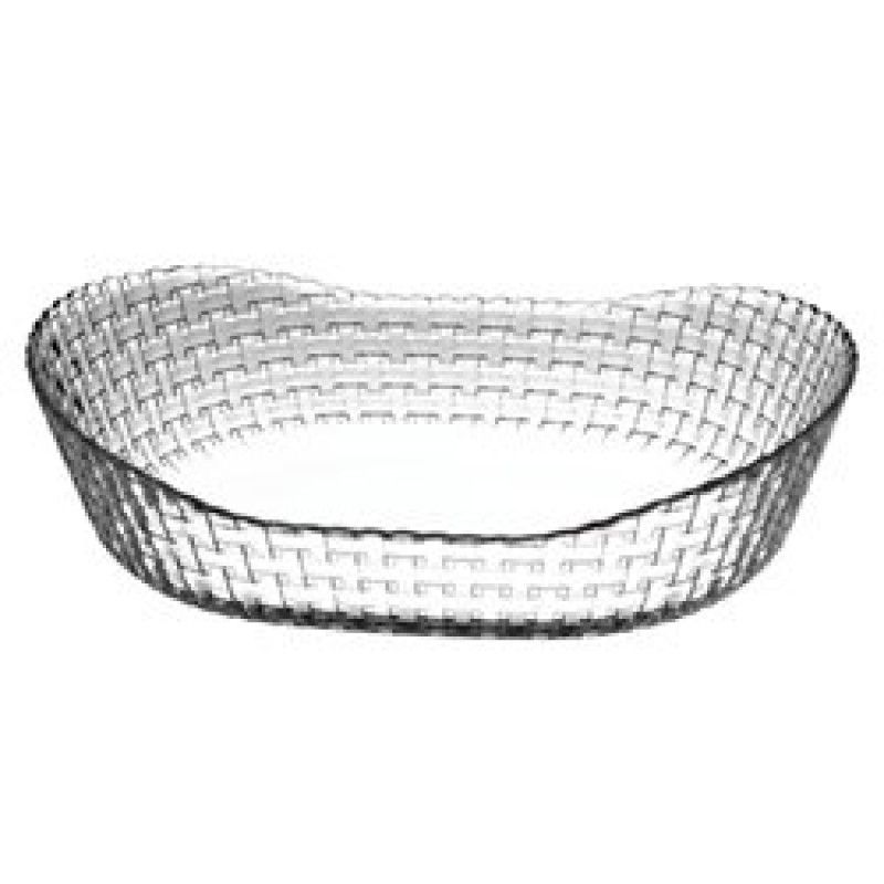 Cesto De Vidro 26X18CM DECORATIVO 10585