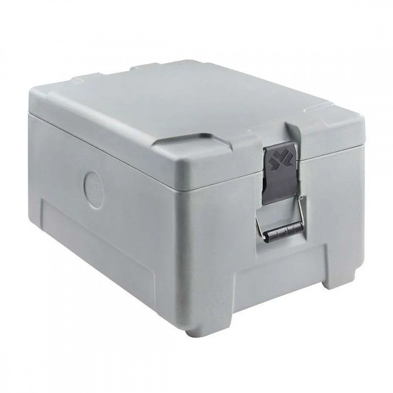 Caixa Isoterm 49l Cinza/Azul 46x64x38cm Gn180006