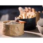 Cesto De Pao Papel Robusto 17cm Bege
