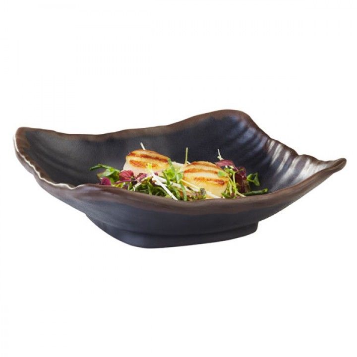 Saladeira Quad. 23.5cm Marone