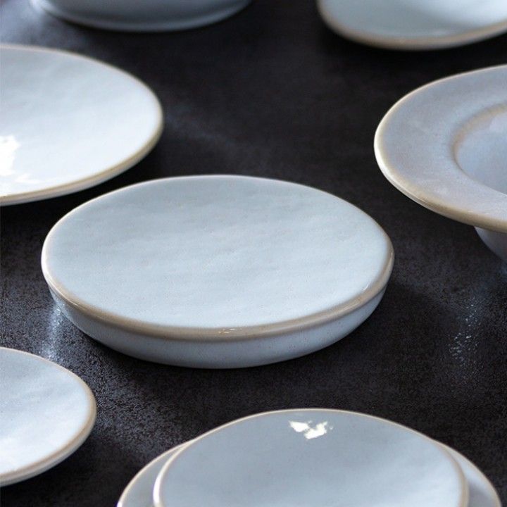 Prato Almofada 16cm Roda Branco