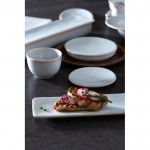 Tabuleiro Rect. Fundo 27cm Roda Branco