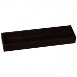 Tabuleiro Madeira Baixo 35cm Wooden Castanho Escuro