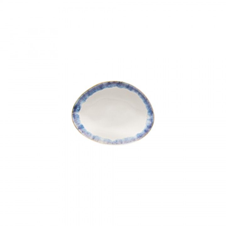 Prato Pao Oval  Brisa Ria Azul