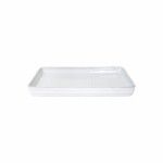 Tabuleiro 30cm Friso Branco