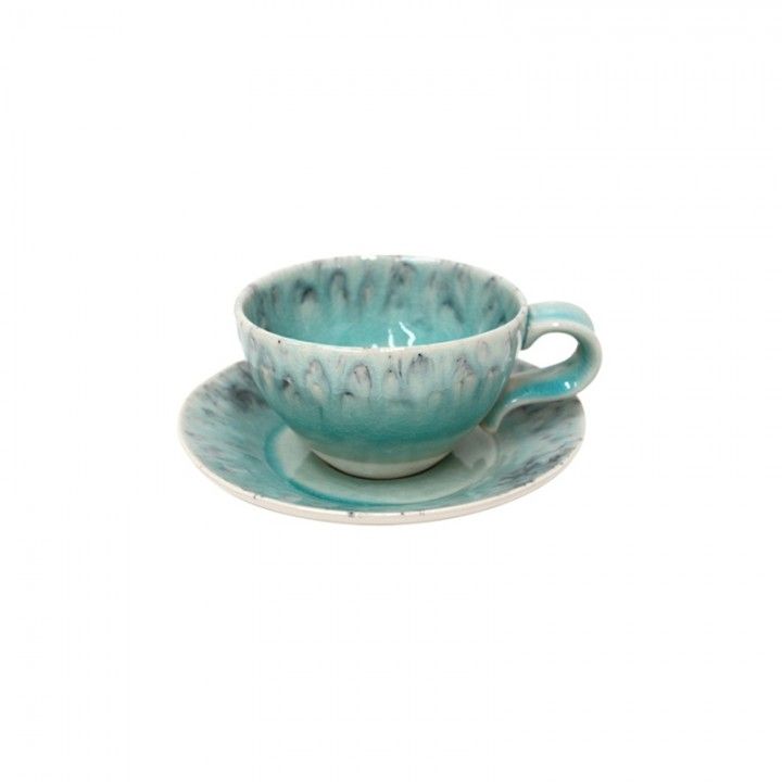 Tea cup and saucer 25CL Madeira Azul