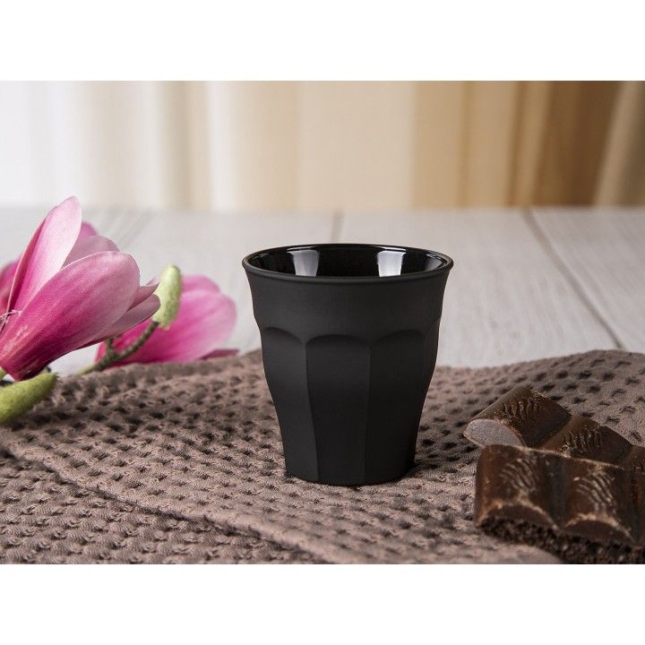 Copo Cafe 9cl Preto Picardie Soft Touch