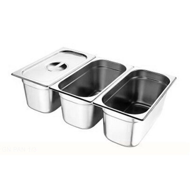 1/3 stainless steel container 200MM 813-8