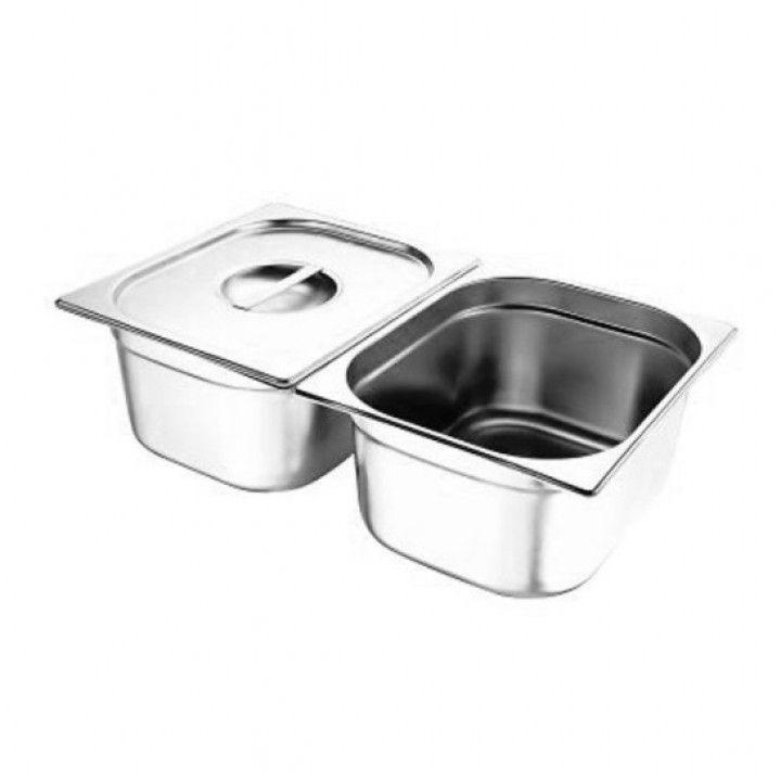 1/2 stainless steel container 200MM 812-8
