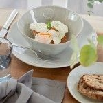 Taca Sopa/Cereais 15cm Nova Cinza