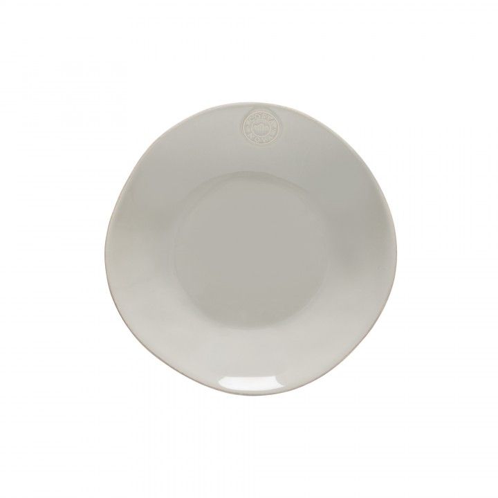 Prato Sopa/Pasta 25cm Nova Cinza