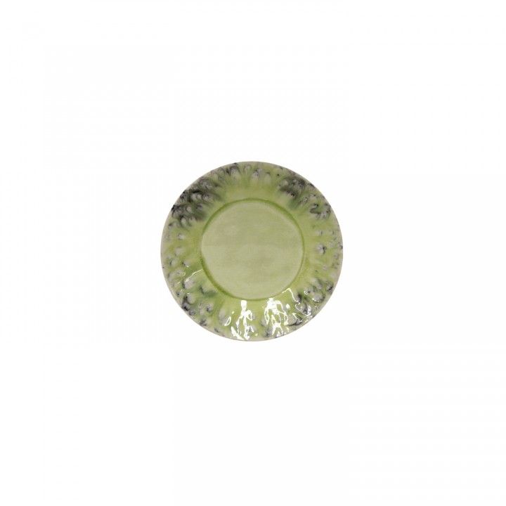 Prato Pao 16cm Madeira Verde Limao
