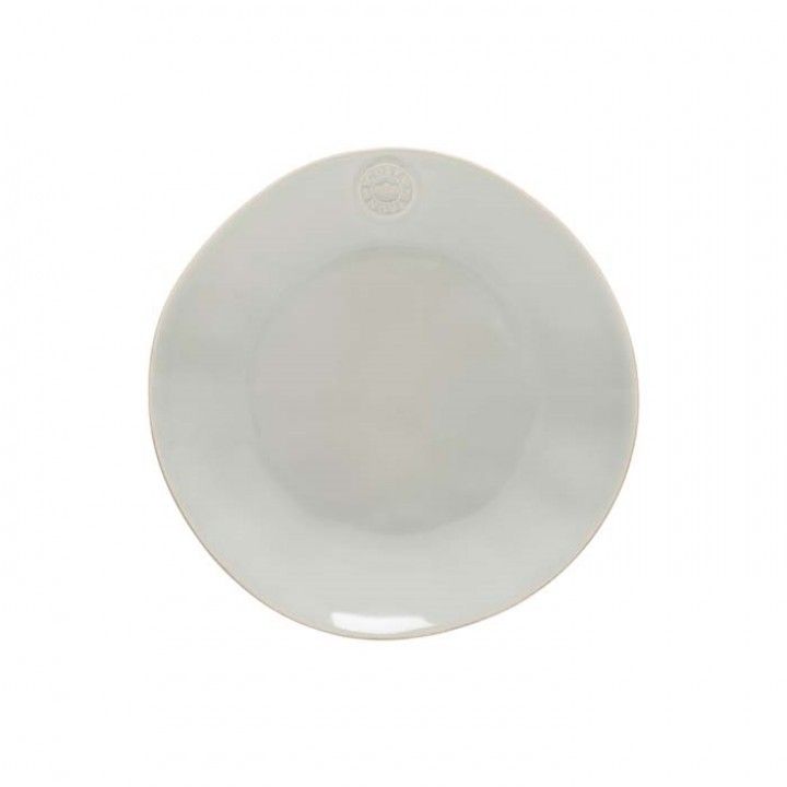 Prato Raso 27cm Nova Cinza