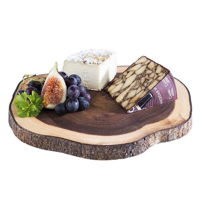Bandeja Madeira Acacia 26x24x2cm Oval 00895