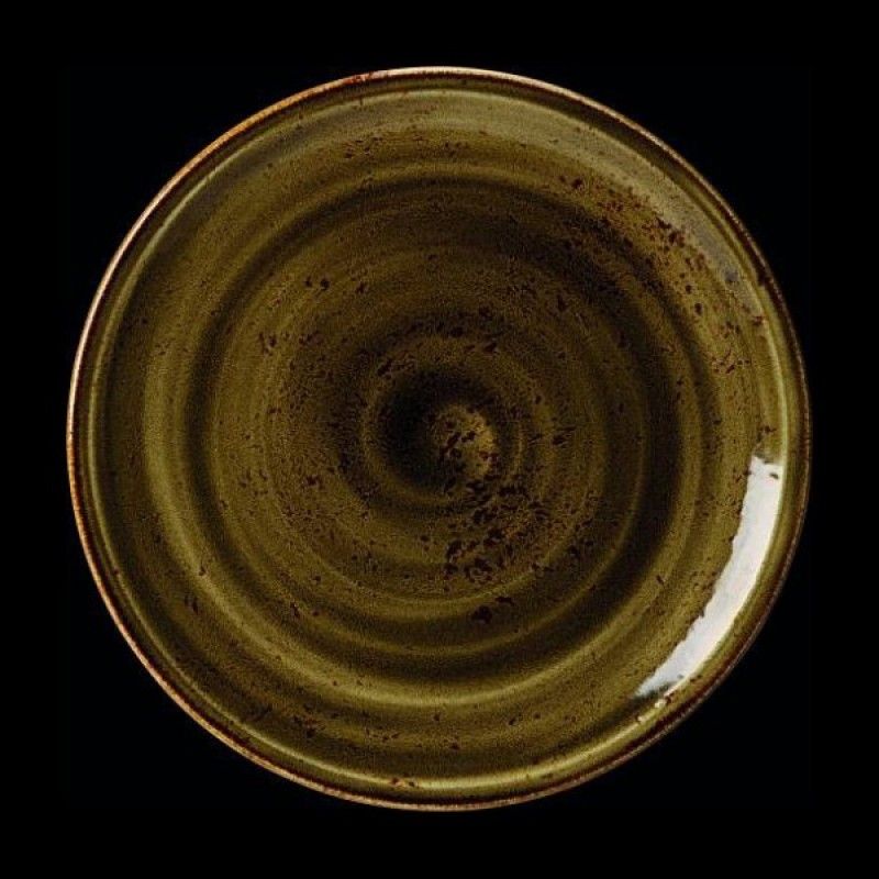 Prato Raso Coupe 30cm Craft Castanho 11320565