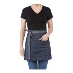 Avental Cintura Curto C/Tiras Remov Denim