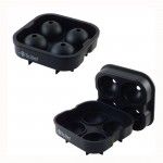 Molde Esfera P/Gelo 4 Cavidades 4,5cm