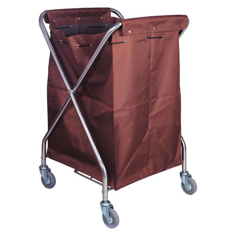 Foldable laundry cart