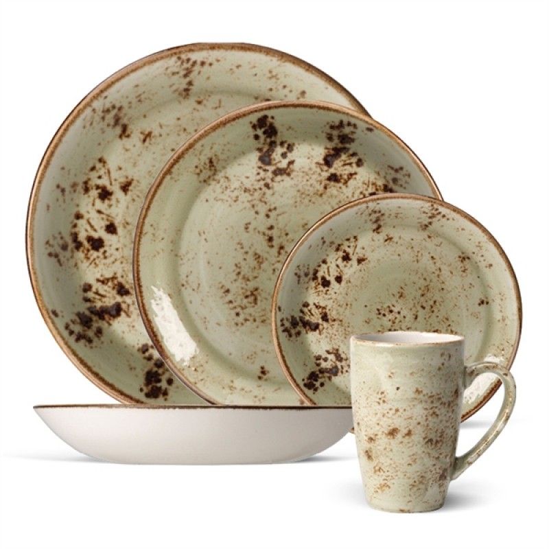 Prato Raso Coupe 23cm Craft Verde 11310543