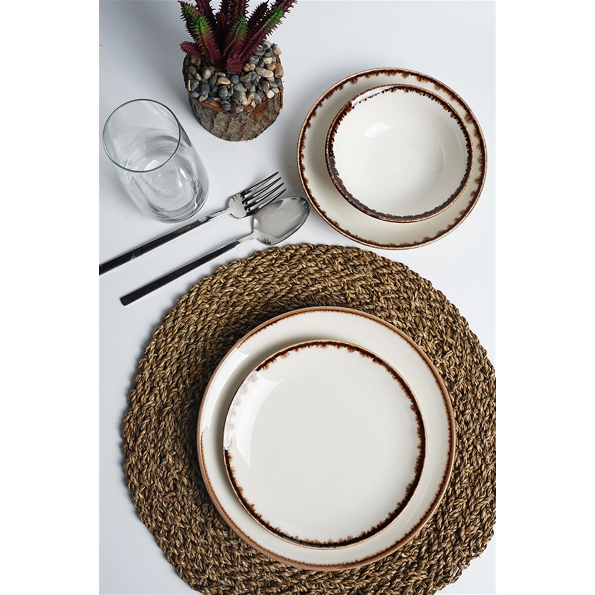 Prato S/Mesa 20cm Chocolate