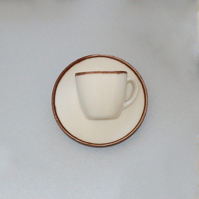 Coffee saucer 11cm Chocolate