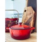 Caarola Ferro Fundido 24cm 3.5L Vermelha