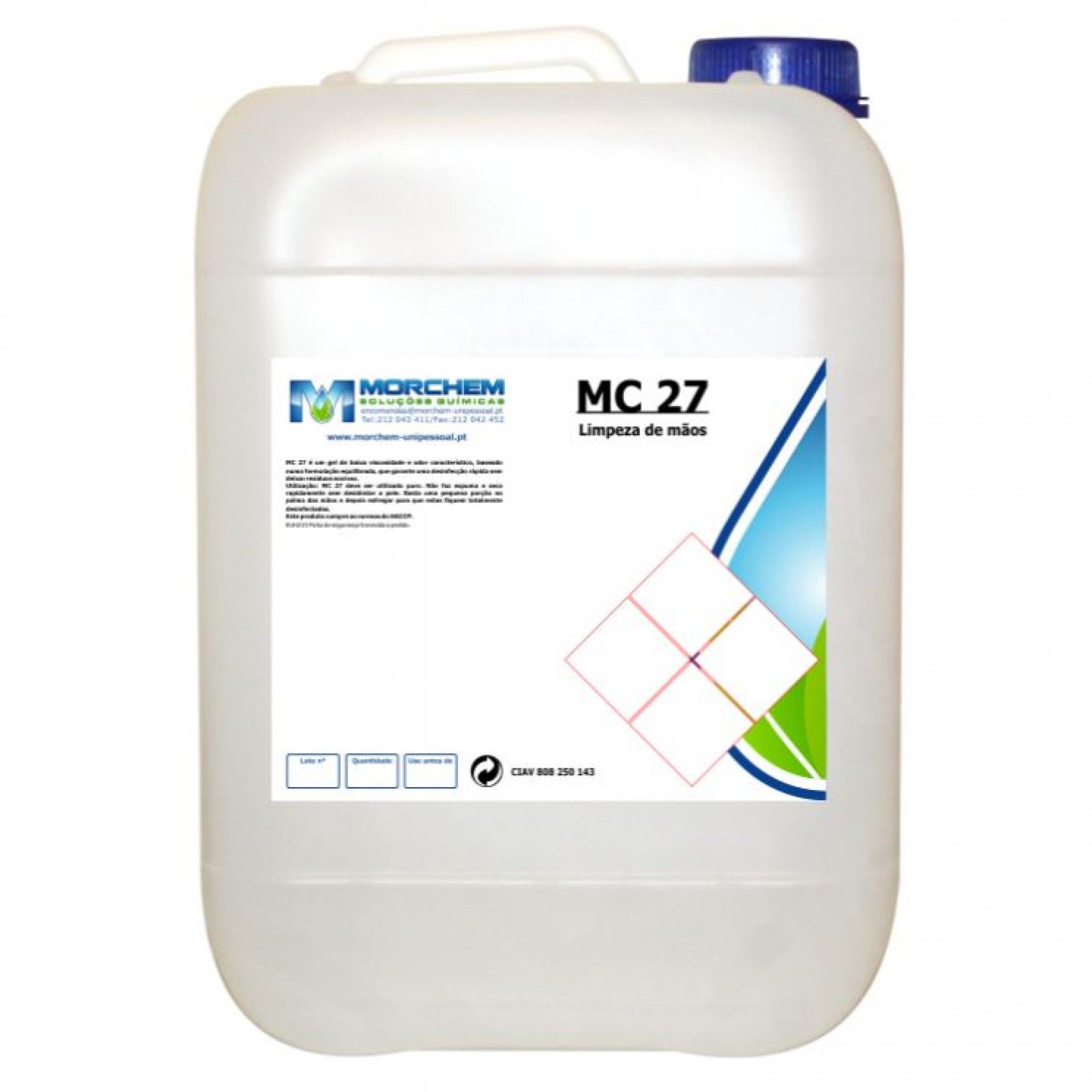 Garrafao 5l Alcool Gel Mc-27