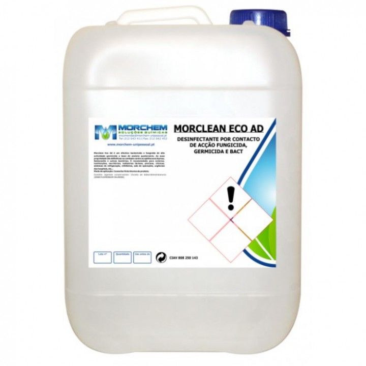 Garrafao 5l Alcool Desinfectante Morclean Eco Ad