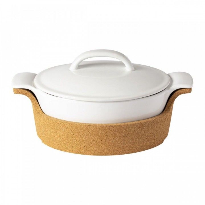 Terrina Oval C/T Base Cortica 30cm Br Ensemble