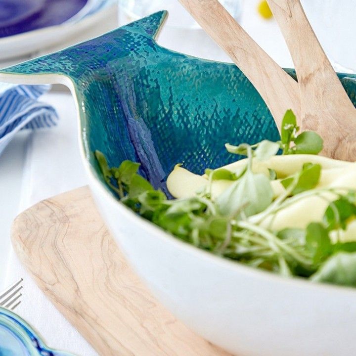 Saladera Dourada 30cm Dori