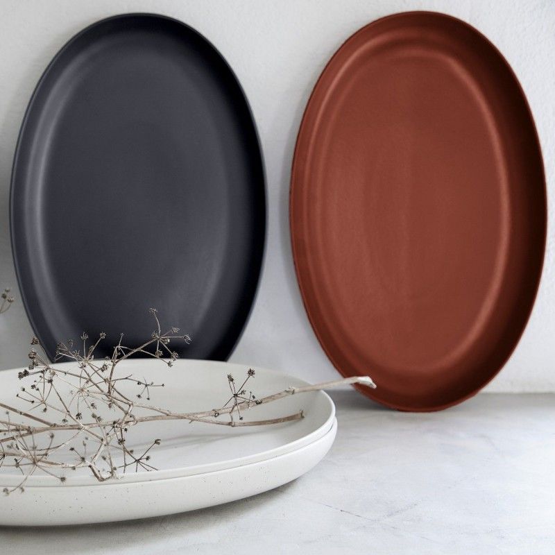 Travessa Oval 41cm Cayenne Pacifica Travessa Oval 41cm Cayenne Pacifica