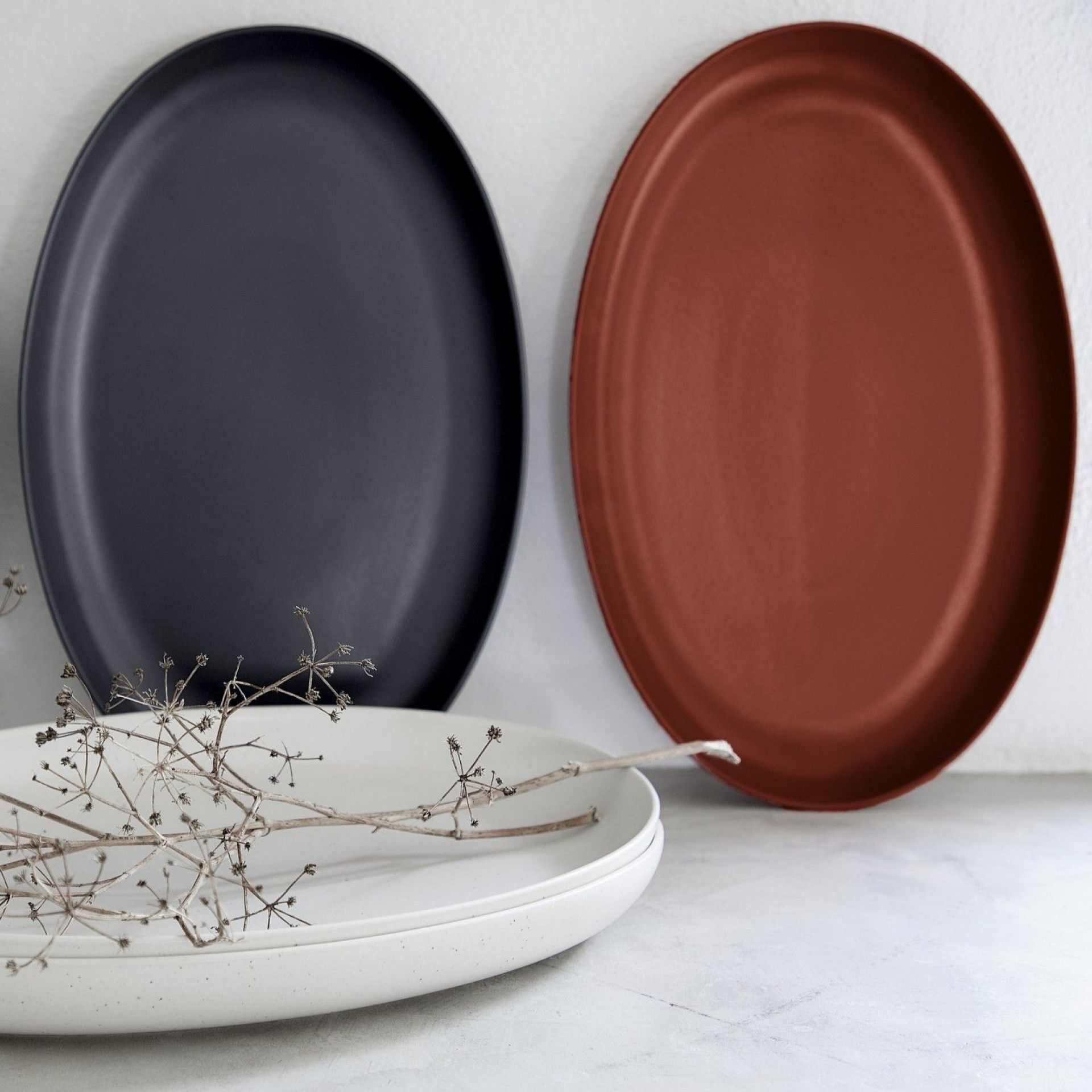 Travessa Oval 41cm Cayenne Pacifica