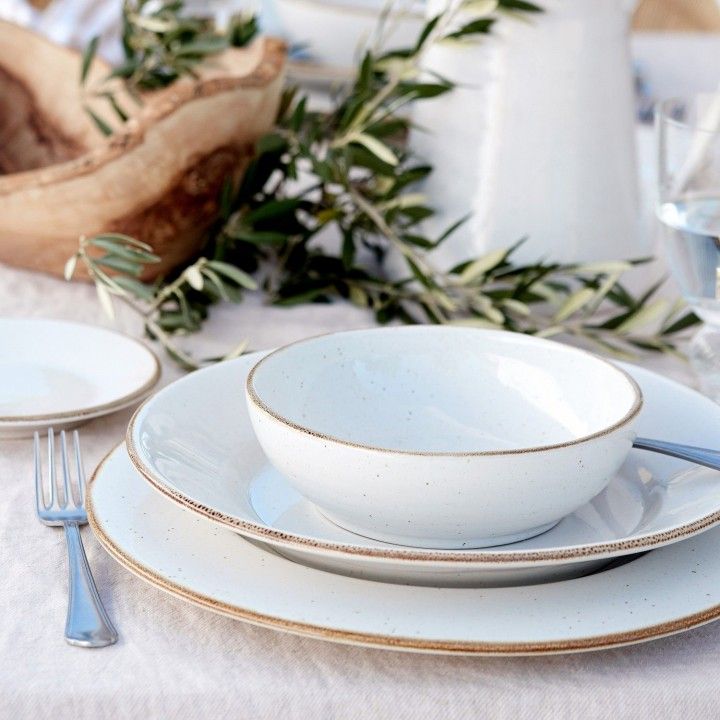 Prato Raso 28cm Dove Grey Sardegna
