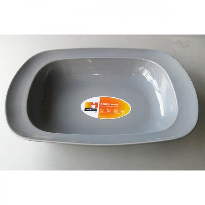 Assadeira Rectangular 40cm Tpsr40 Cinza