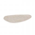 Bandeja Oval 30x22cm Bege Strange B885396a