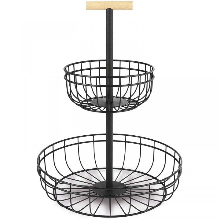Fruteiro 2 Andares Metal Pt 61140