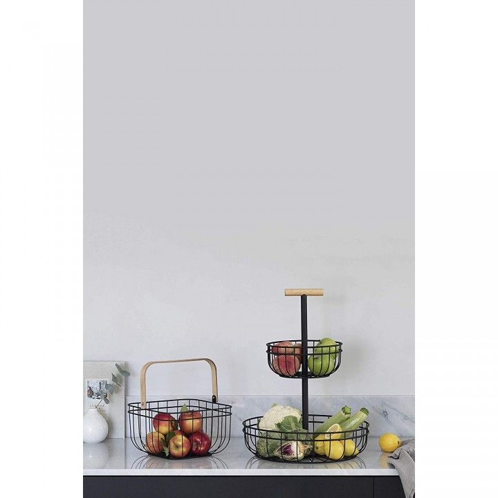 Fruteiro 2 Andares Metal Pt 61140