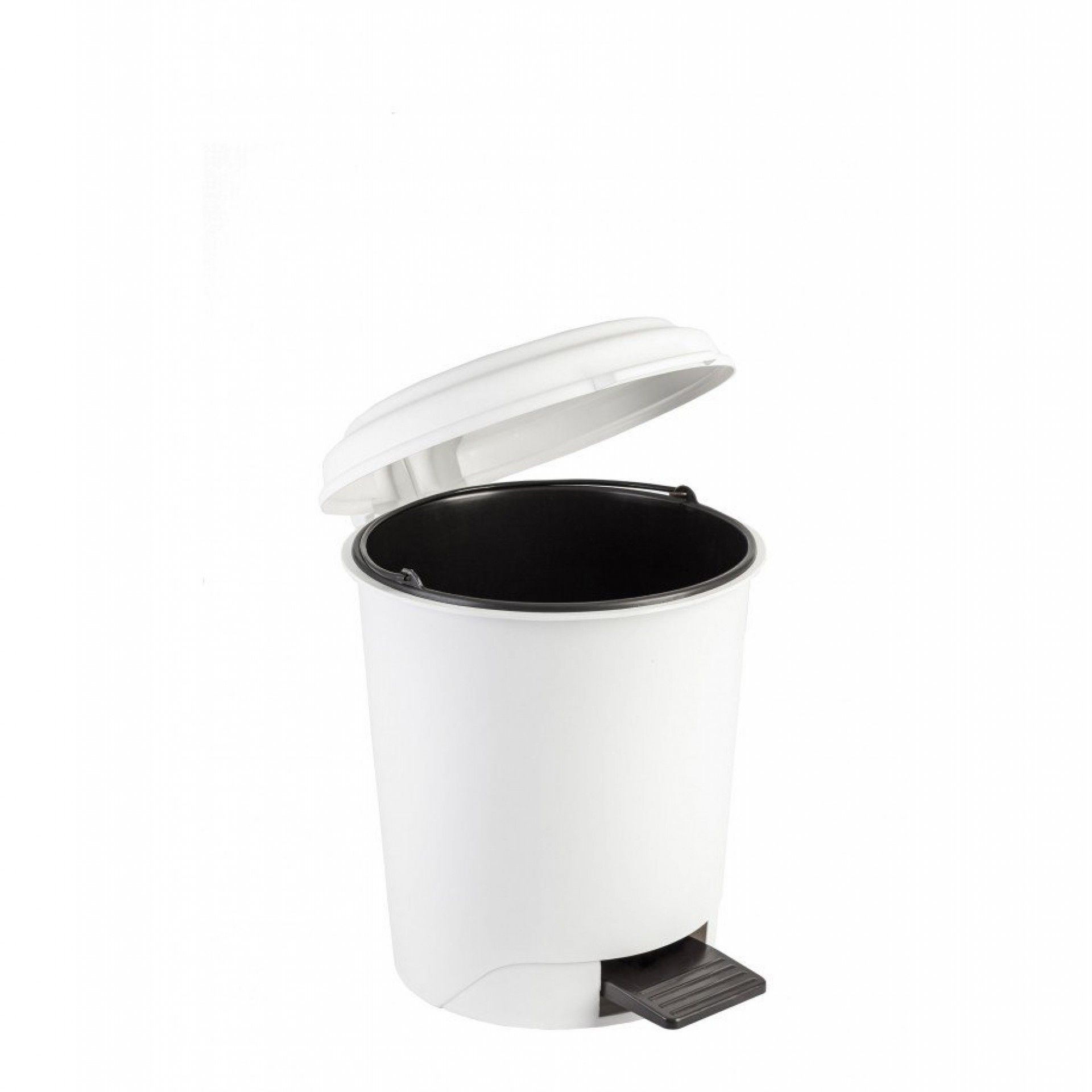 Balde Lixo com Pedal 17.5l Branco