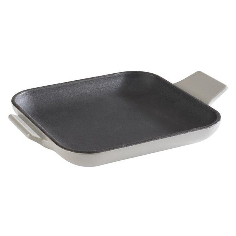 Frigideira Ferro Fundido  Quad 13x13cm Cinz 88222